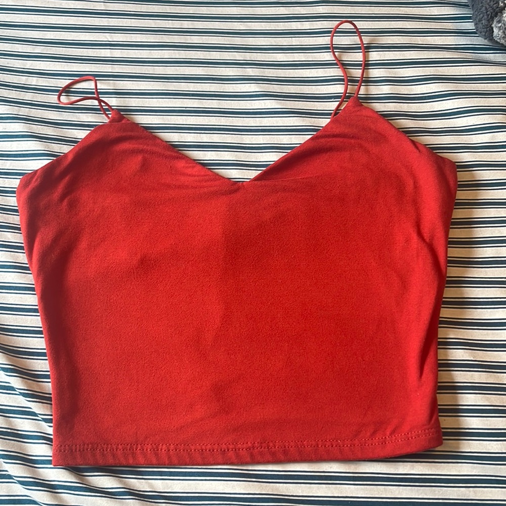 Orange Crop Top